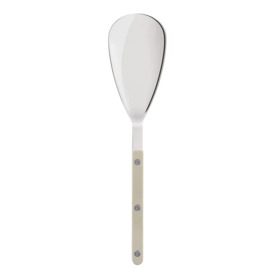 Bistrot Shiny Light Khaki Rice Serving Spoon 10.5"