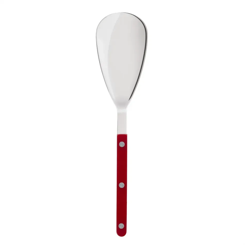 Bistrot Shiny Burgundy Rice Serving Spoon 10.5"