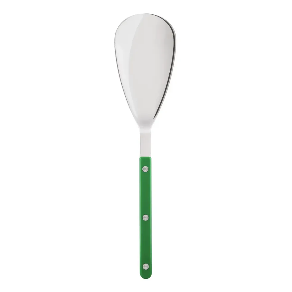 Bistrot Shiny Garden Green Rice Serving Spoon 10.5"