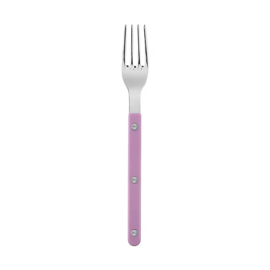 Bistrot Shiny Pink Small Fork 6.5"