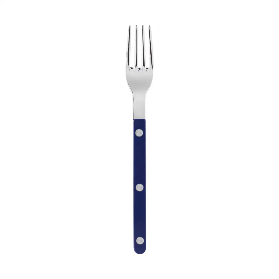 Bistrot Shiny Navy Blue Cake Fork 6"