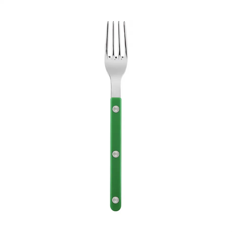 Bistrot Shiny Garden Green Small Fork 6.5"