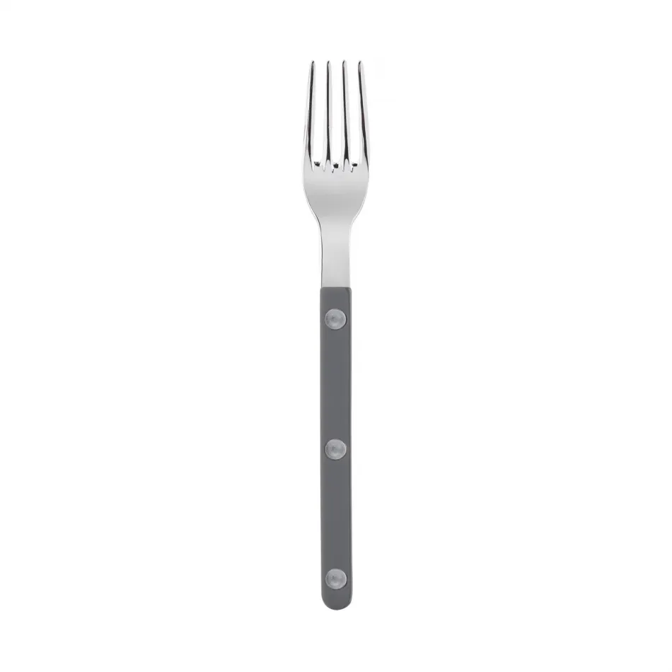 Bistrot Shiny Dark Grey Cake Fork 6"