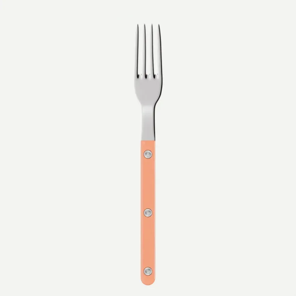 Bistrot Solid Nude Pink Small Fork 6"1/2