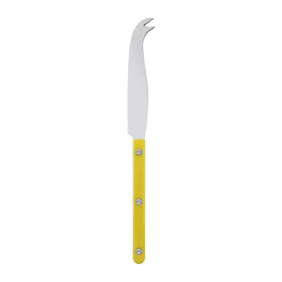 Bistrot Shiny Yellow Large Cheese Knife 9.75"