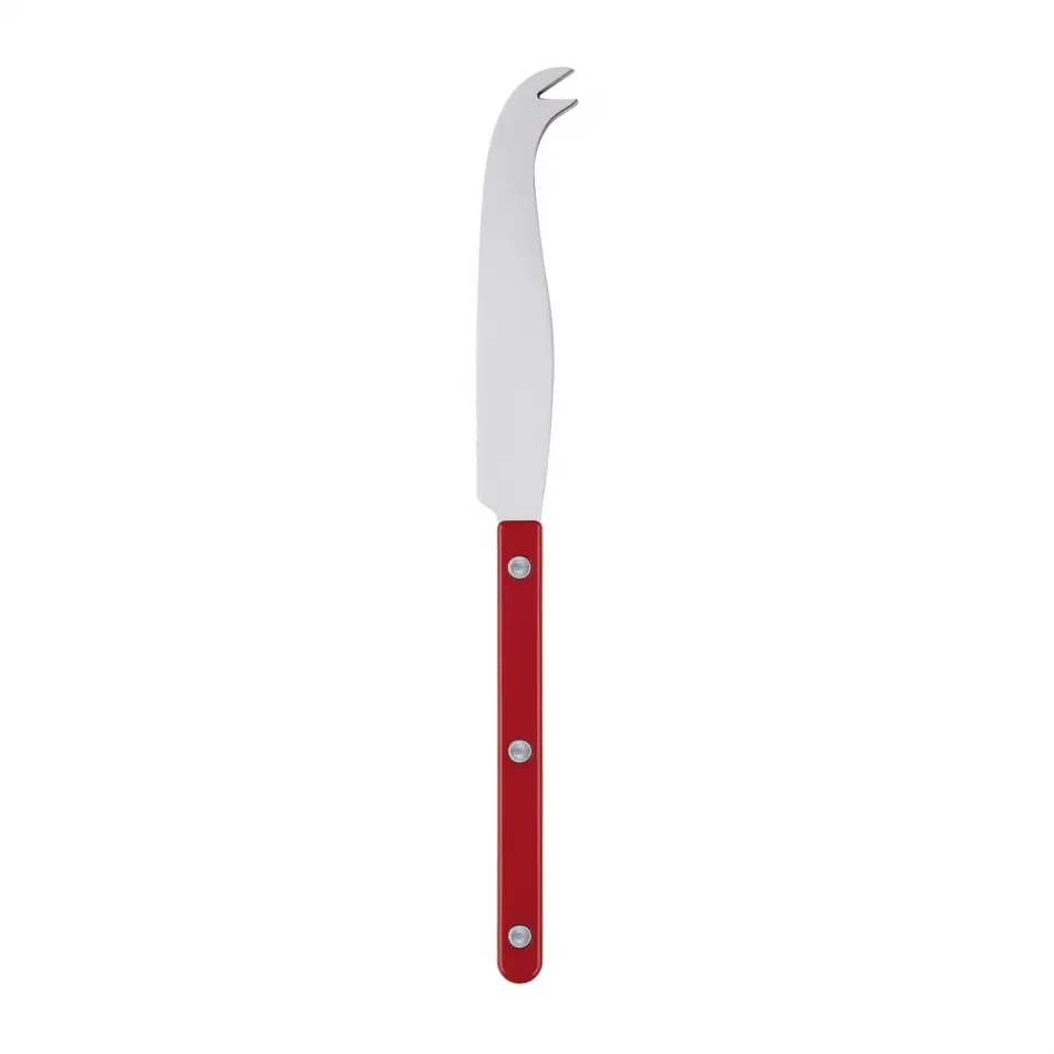 Bistrot Shiny Red Large Cheese Knife 9.75"