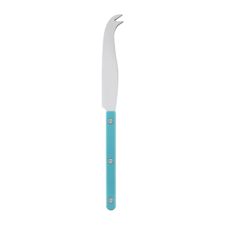 Bistrot Shiny Turquoise Large Cheese Knife 9.75"