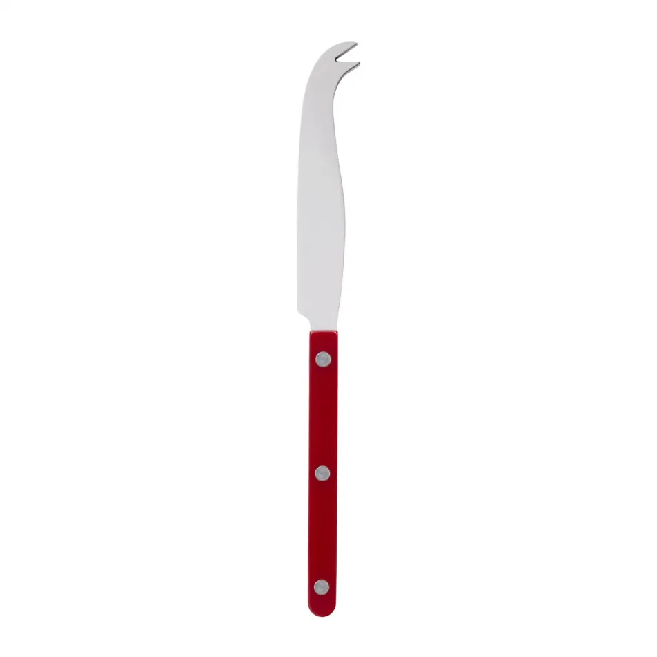 Bistrot Shiny Burgundy Large Cheese Knife 9.75"