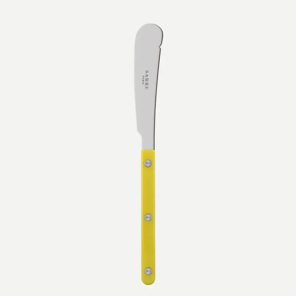Bistrot Solid Yellow Butter Knife 7"3/4