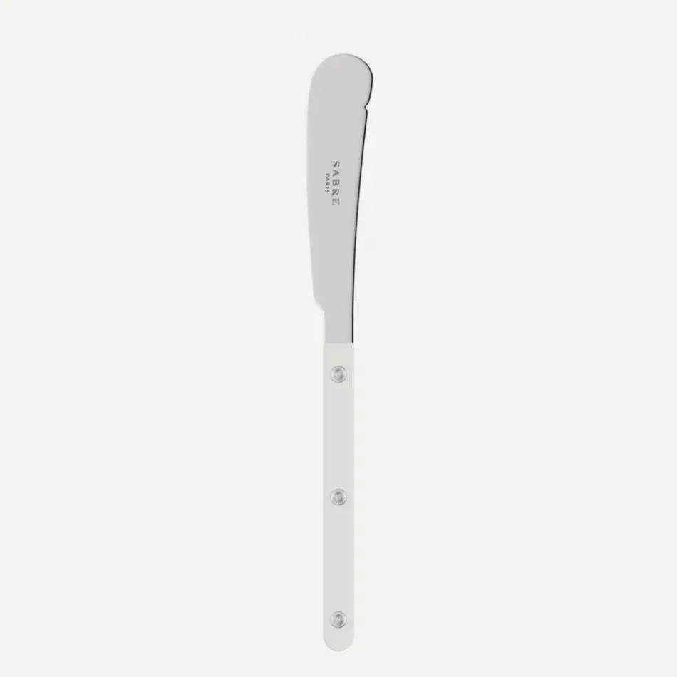 Bistrot Solid White Butter Knife 7"3/4
