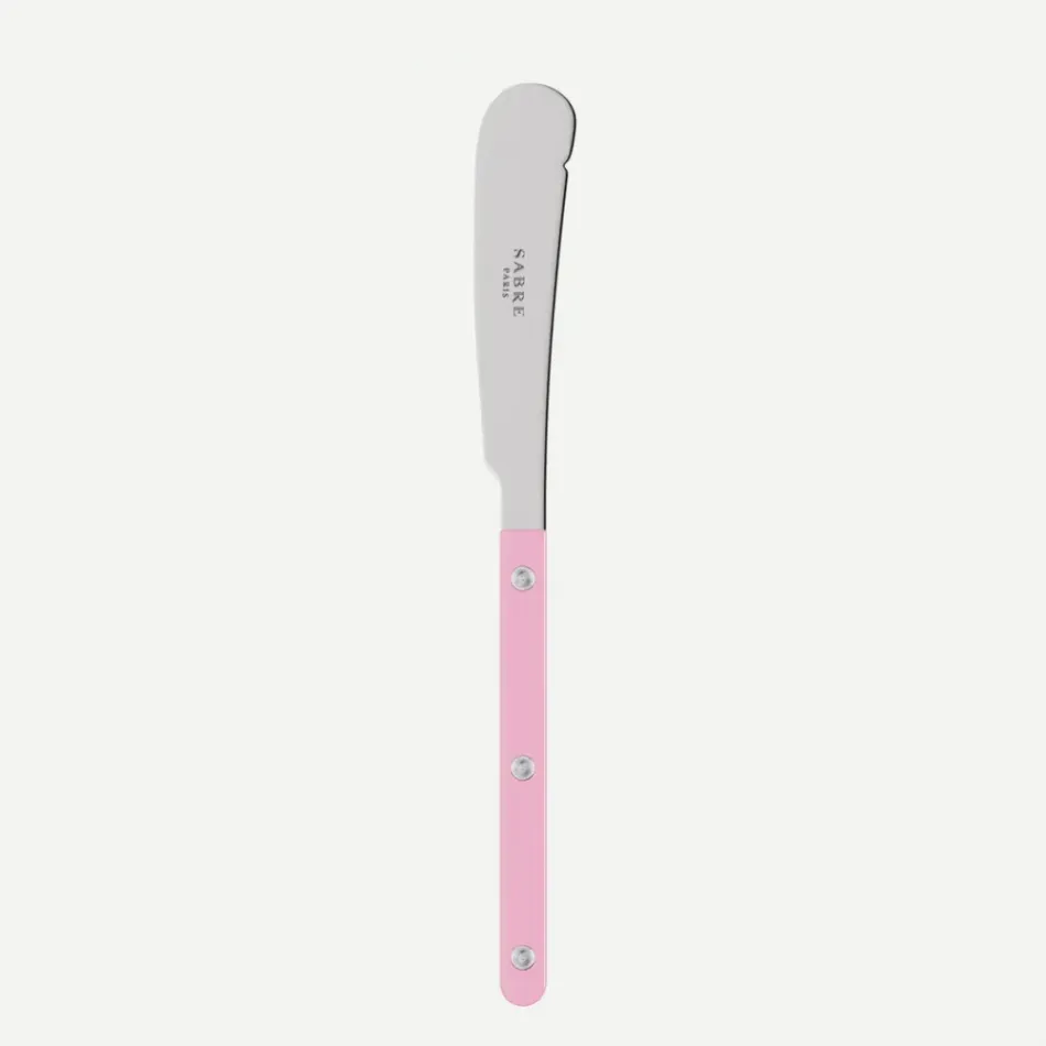 Bistrot Solid Pink Butter Knife 7"3/4