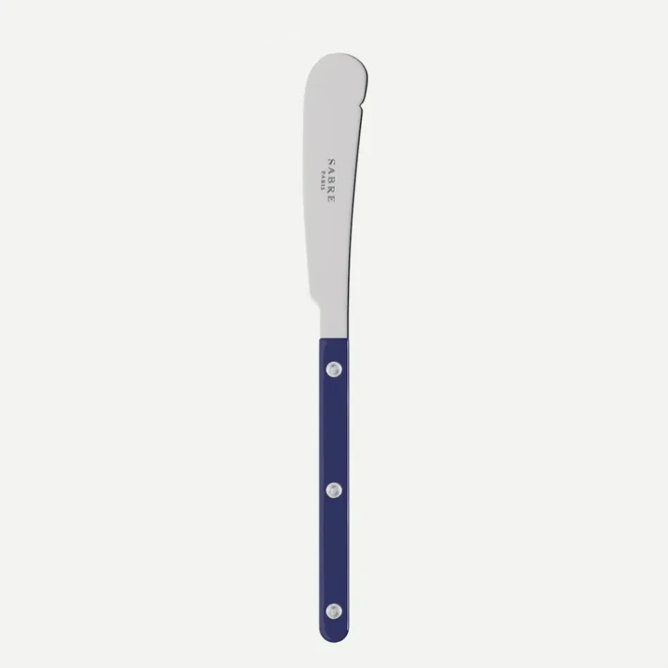 Bistrot Solid Navy Blue Butter Knife 7"3/4