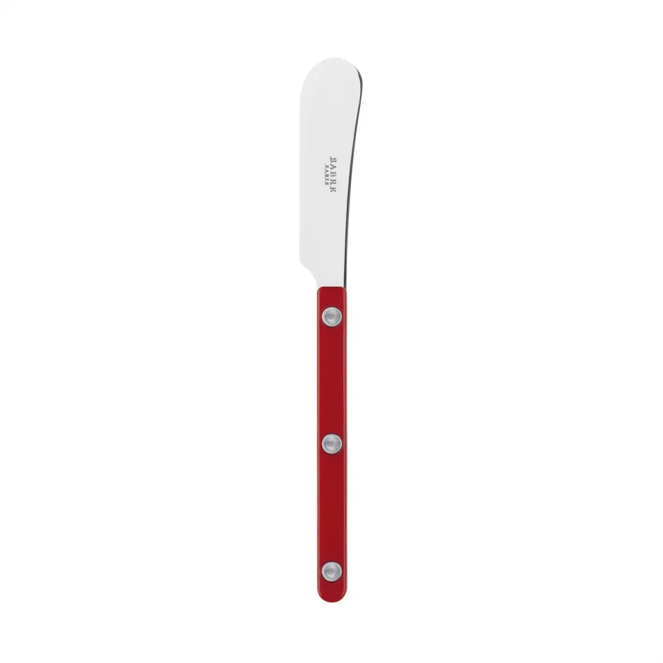 Bistrot Shiny Red Butter Spreader 5.5"