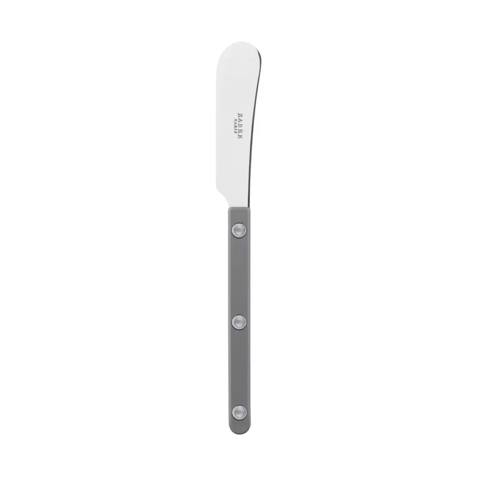 Bistrot Shiny Grey Butter Spreader 5.5"