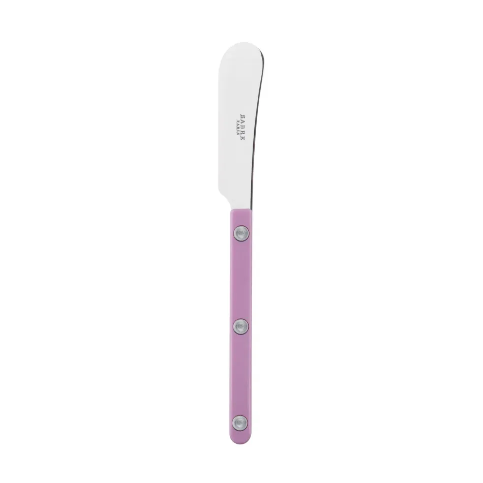 Bistrot Shiny Pink Butter Spreader 5.5"