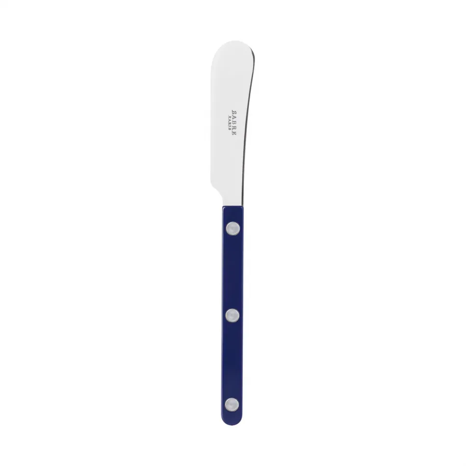 Bistrot Shiny Navy Blue Butter Spreader 5.5"