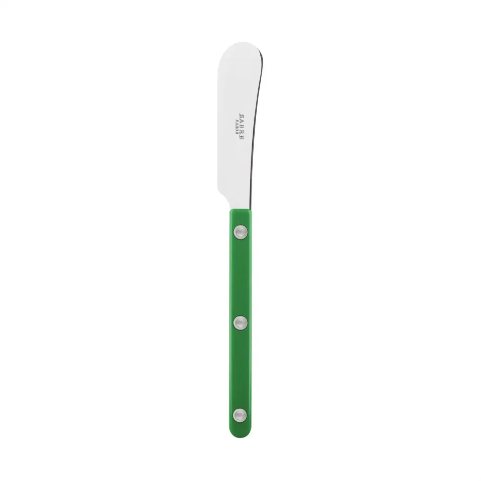 Bistrot Shiny Garden Green Butter Spreader 5.5"