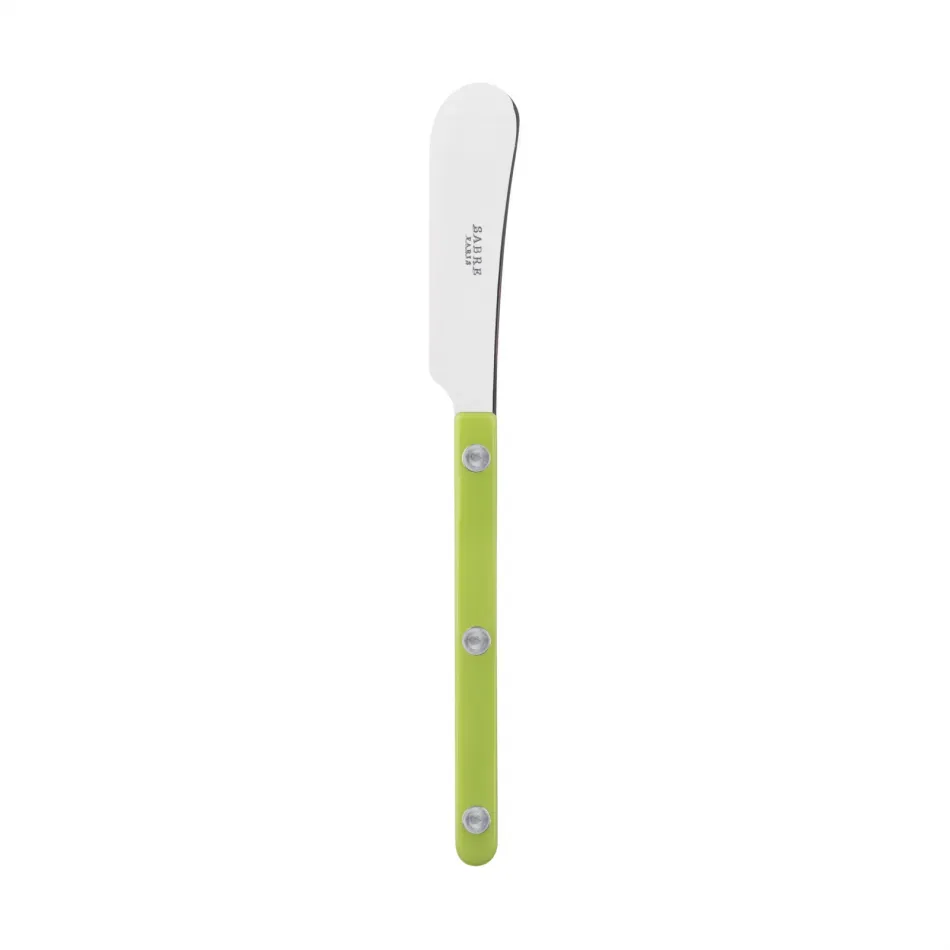 Bistrot Shiny Lime Butter Spreader 5.5"