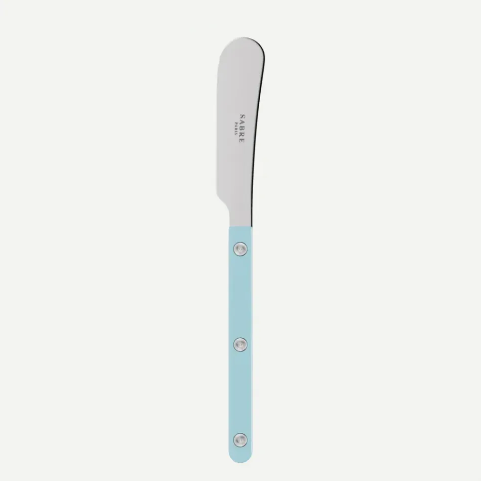 Bistrot Solid Pastel Blue Butter Spreader 5"1/2