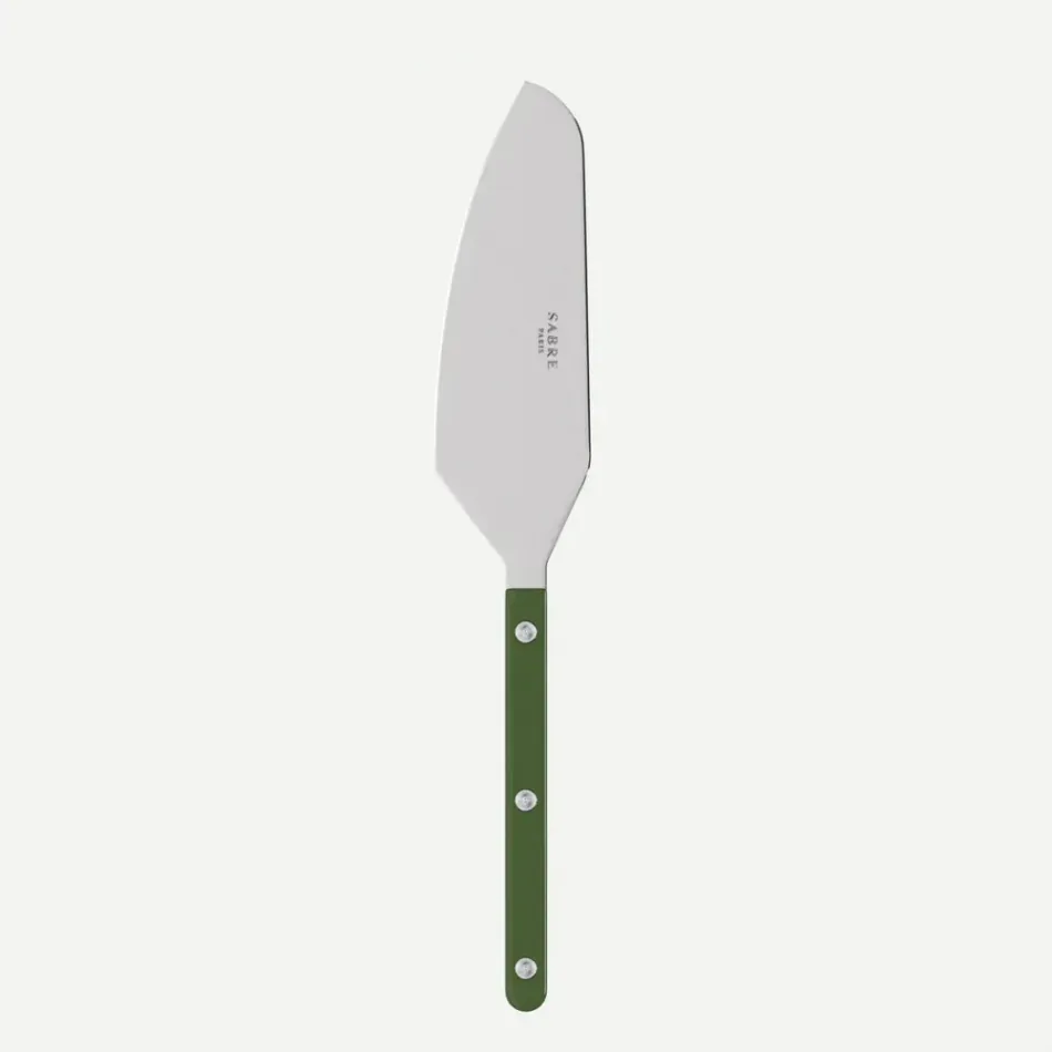 Bistrot Solid Green Tart Slicer 10"