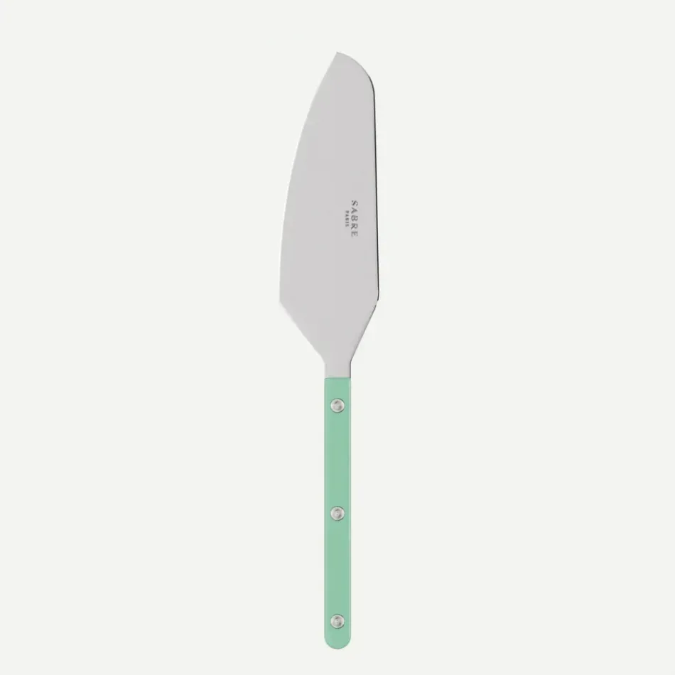 Bistrot Solid Pastel Green Tart Slicer 10"