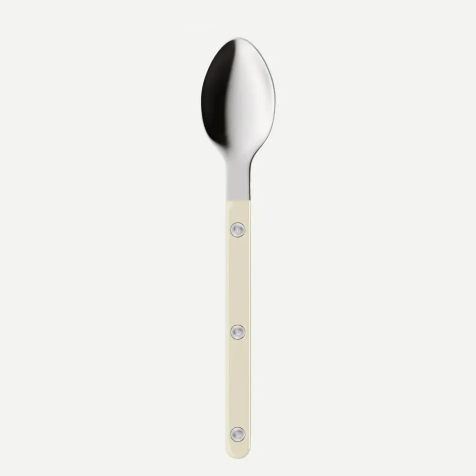Bistrot Solid Ivory Espresso Spoon 4"5/16