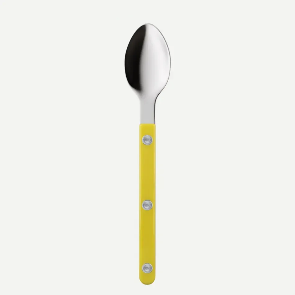 Bistrot Solid Yellow Espresso Spoon 4"5/16
