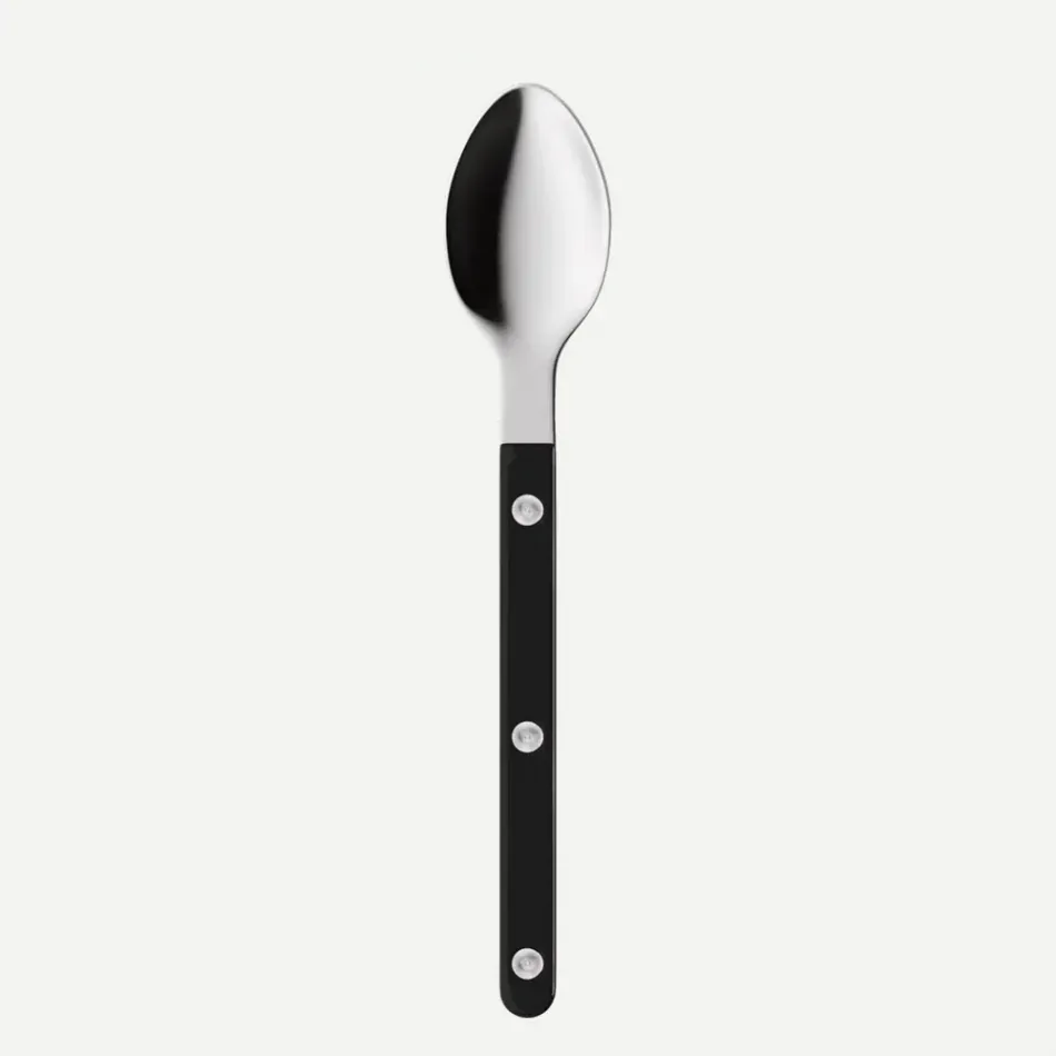 Bistrot Solid Black Espresso Spoon 4"5/16