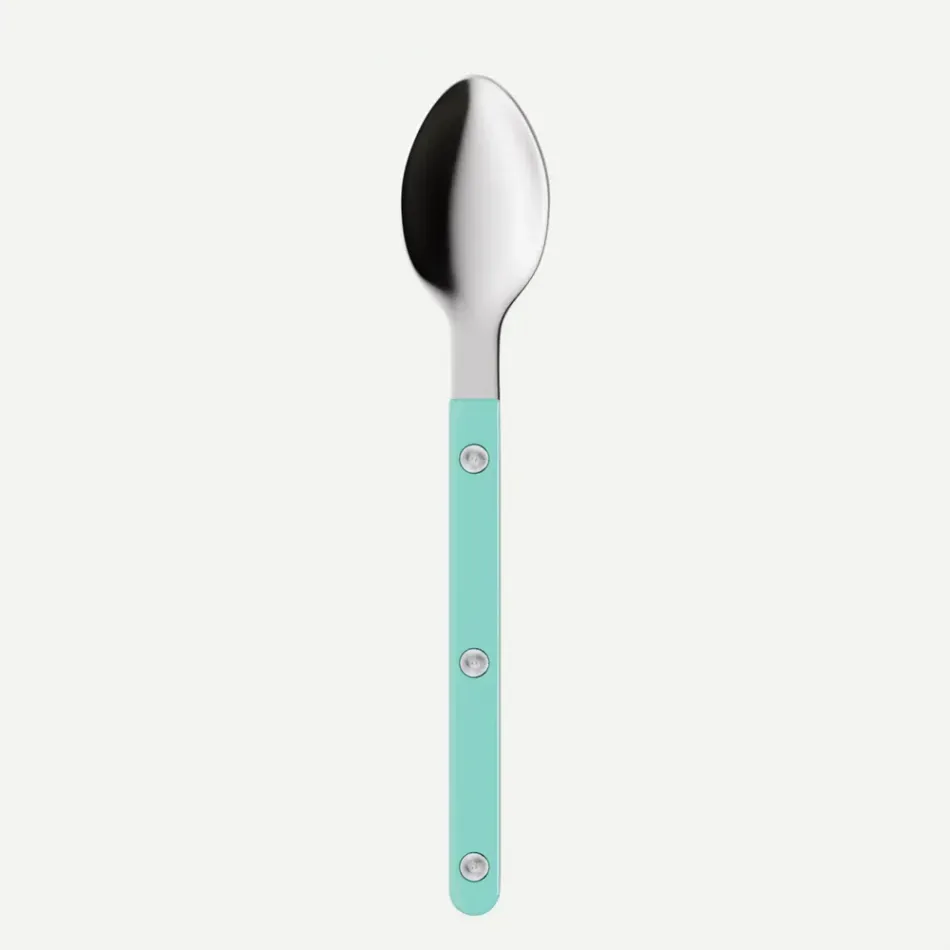 Bistrot Solid Turquoise Espresso Spoon 4"5/16