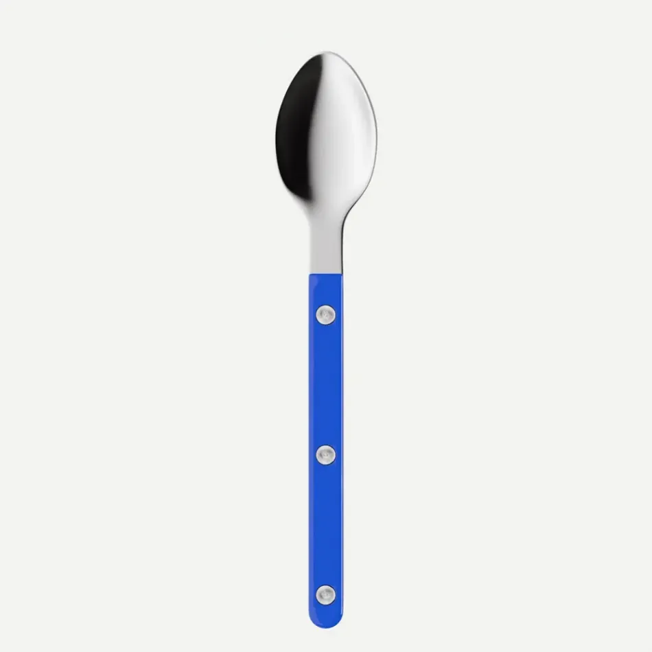 Bistrot Solid Lapis Blue Espresso Spoon 4"5/16