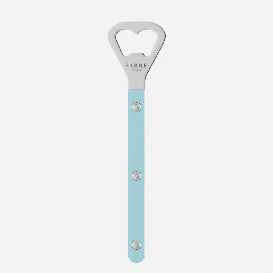 Bistrot Solid Pastel Blue Bottle Opener 6"1/4