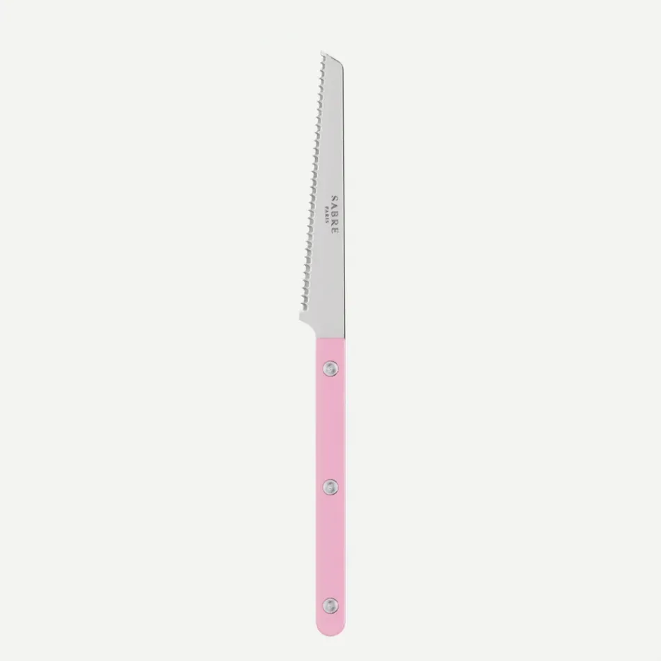 Bistrot Solid Pink Tomato Knife 8"1/2