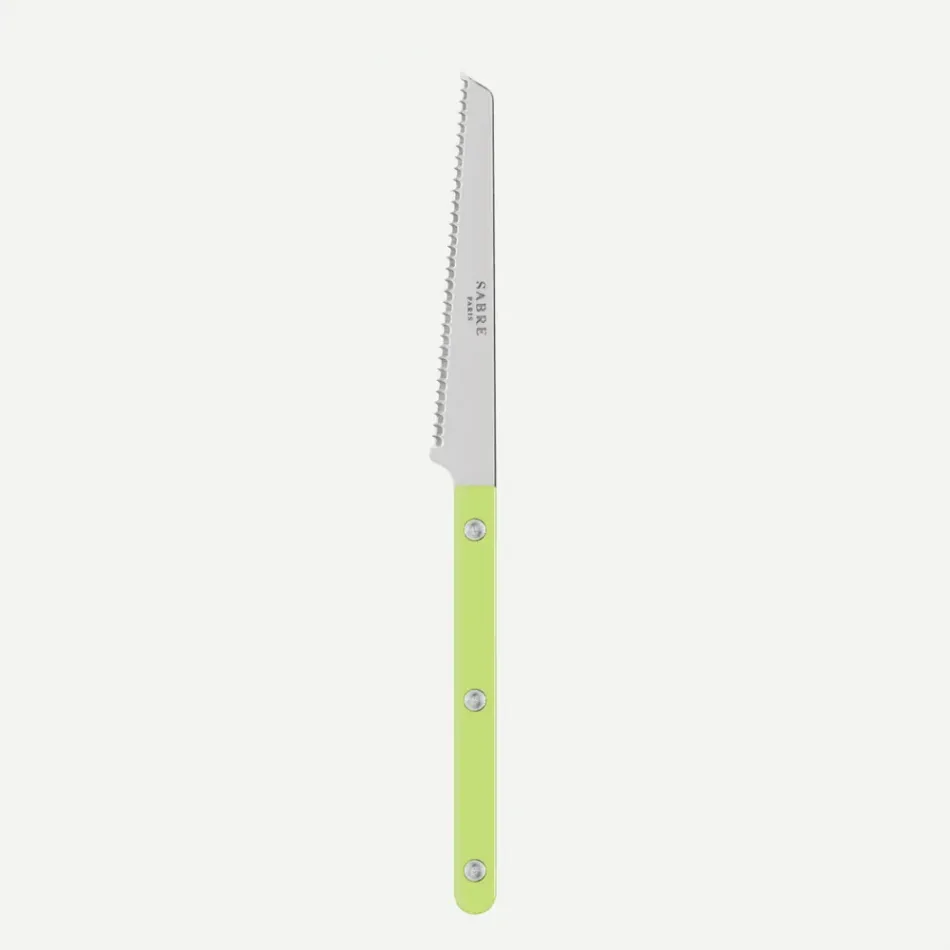 Bistrot Solid Lime Tomato Knife 8"1/2
