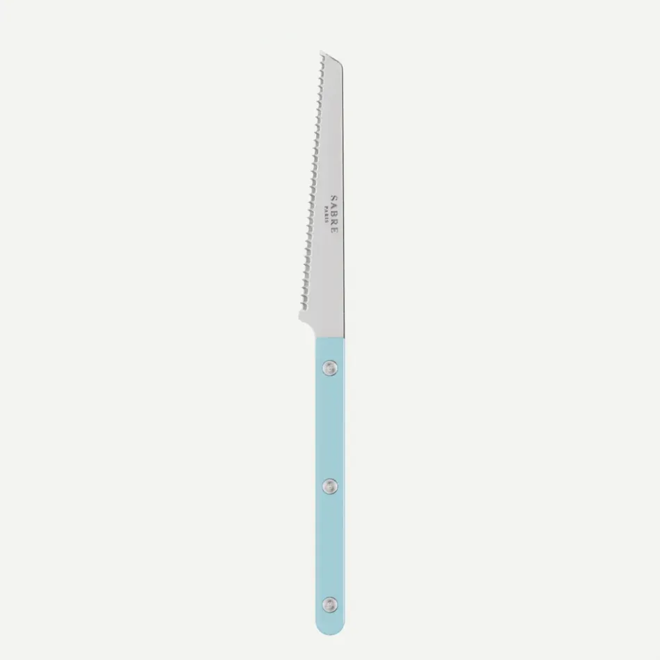 Bistrot Solid Pastel Blue Tomato Knife 8"1/2
