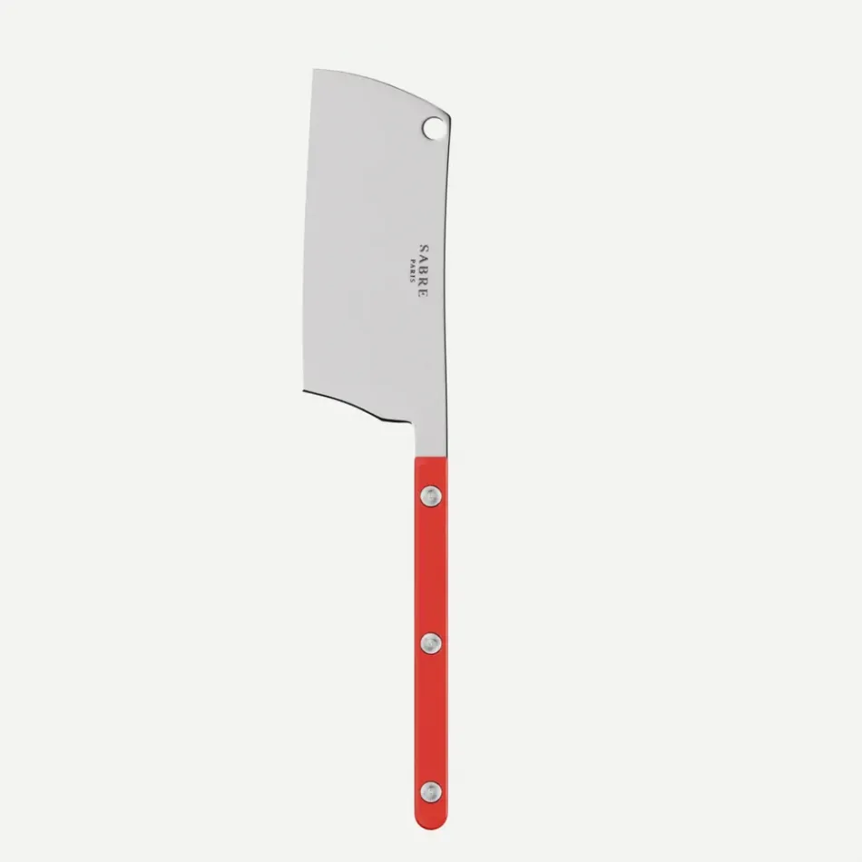 Bistrot Solid Red Cheese Cleaver 8"
