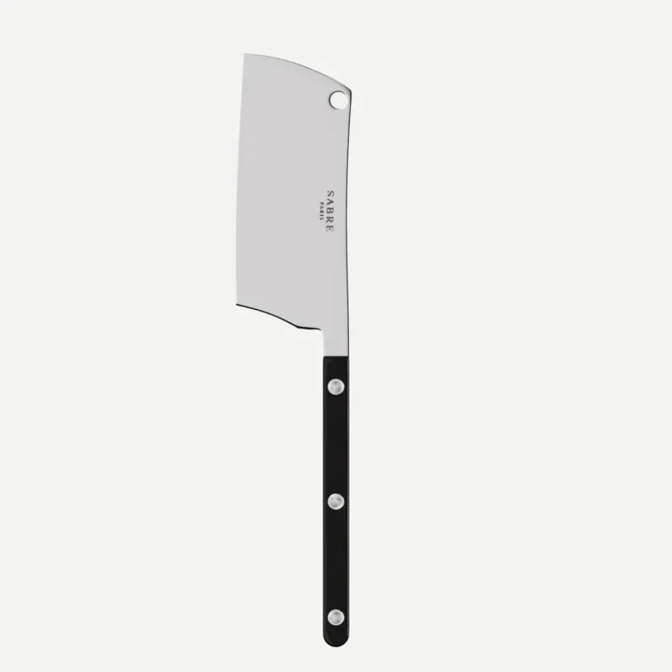 Bistrot Solid Black Cheese Cleaver 8"