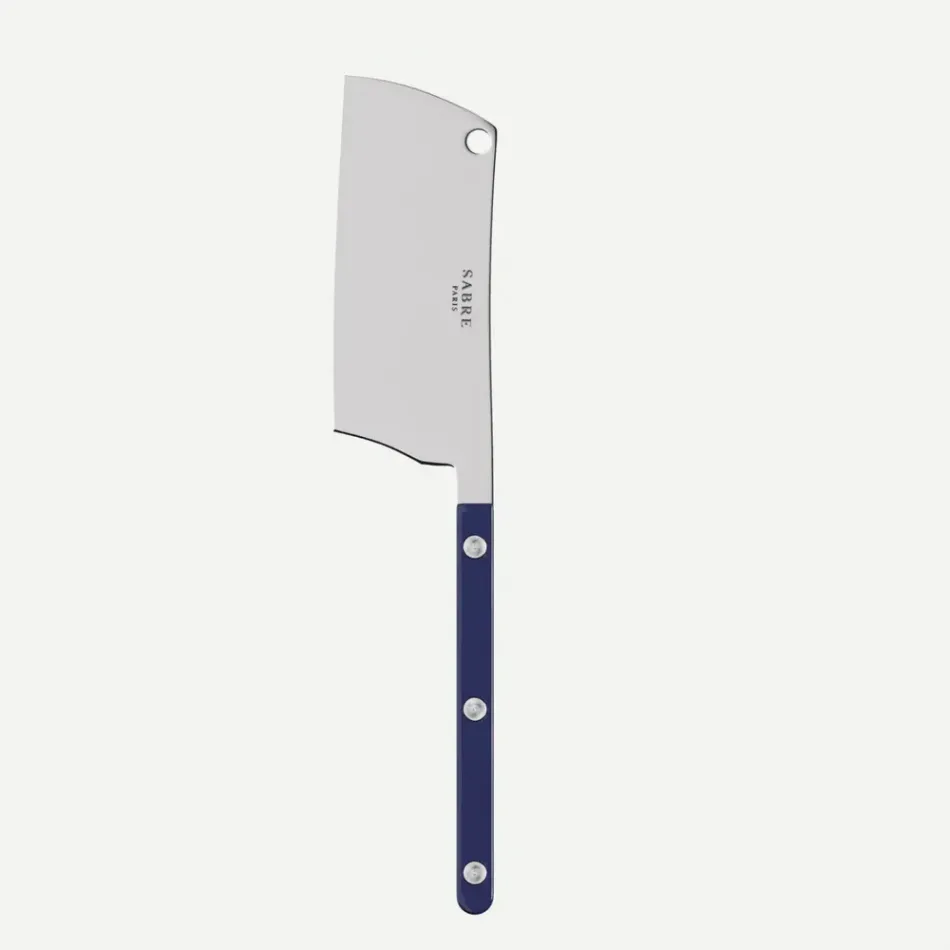 Bistrot Solid Navy Blue Cheese Cleaver 8"