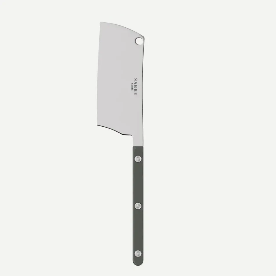 Bistrot Solid Dark Grey Cheese Cleaver 8"