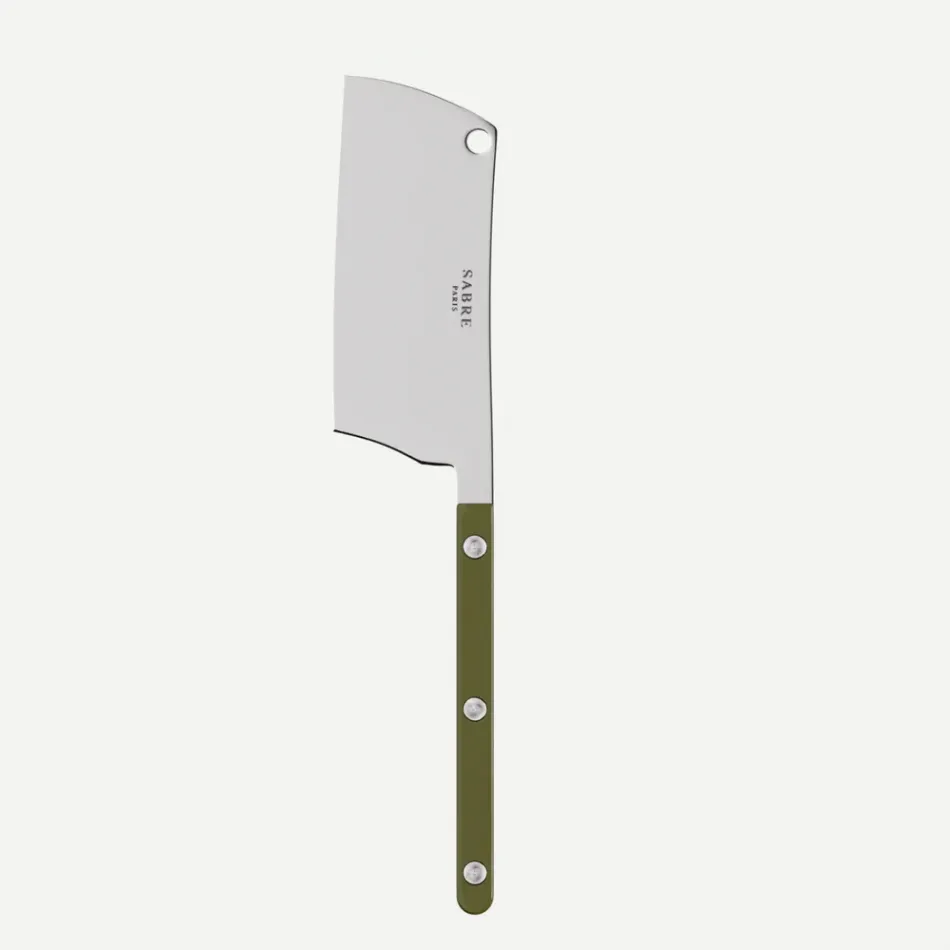 Bistrot Solid Green Fern Cheese Cleaver 8"