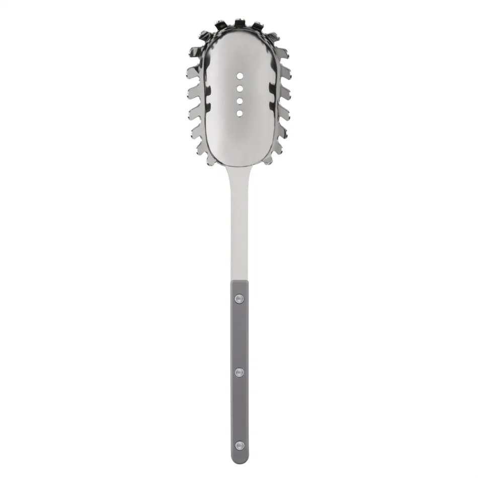 Bistrot Shiny Grey Spaghetti Spoon 11.5"