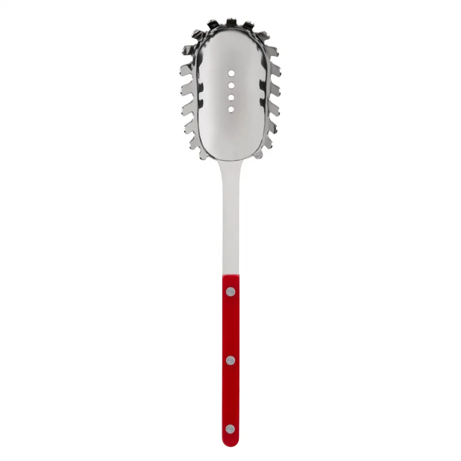 Bistrot Shiny Burgundy Spaghetti Spoon 11.5"
