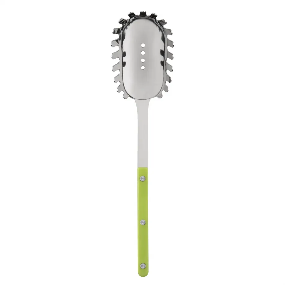 Bistrot Shiny Lime Spaghetti Spoon 11.5"