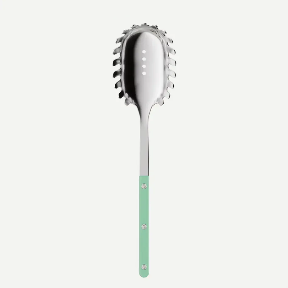 Bistrot Solid Pastel Green Spaghetti Spoon 26cm
