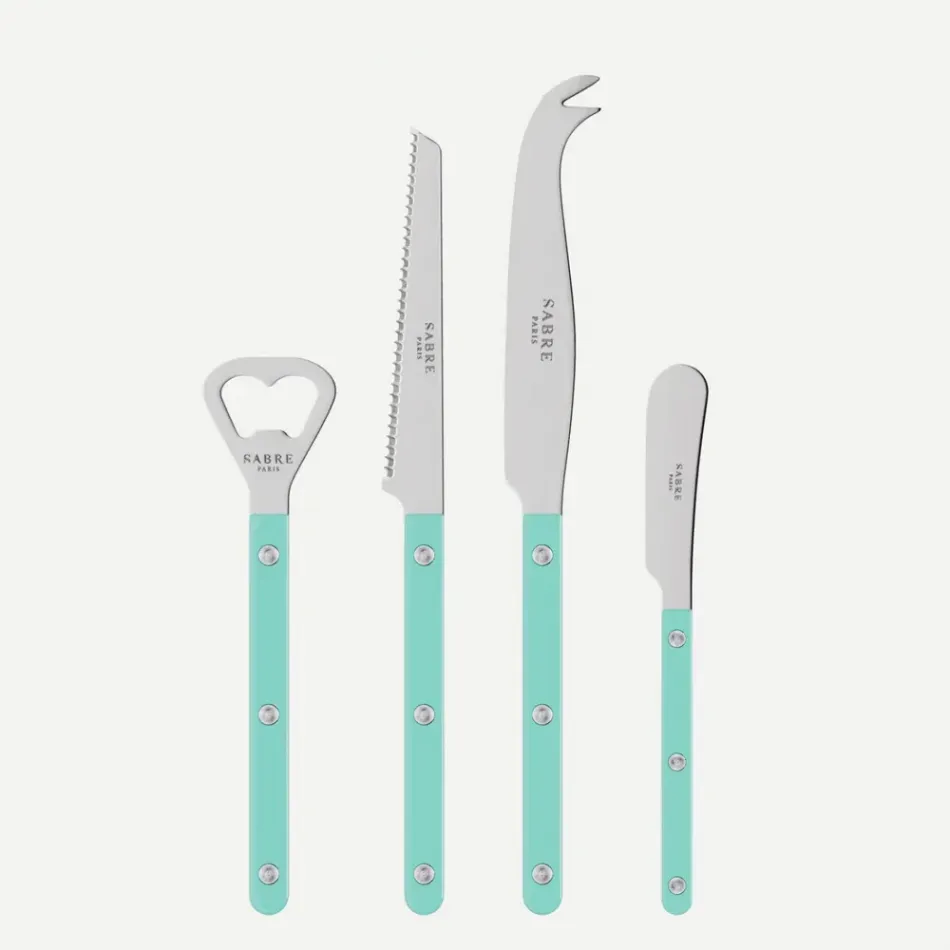 Bistrot Solid Turquoise Bistrot Aperitif Set