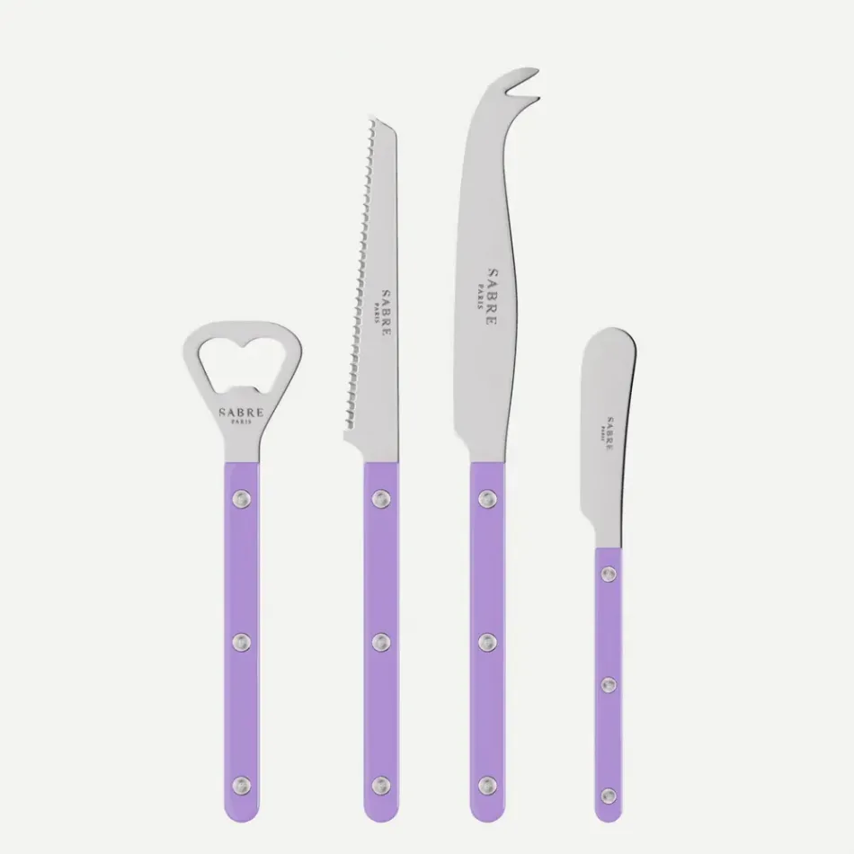 Bistrot Solid Purple Bistrot Aperitif Set
