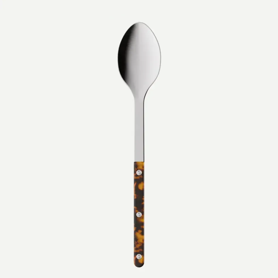 Bistrot Tortoise Faux Tortoise Serving Spoon 10"1/4