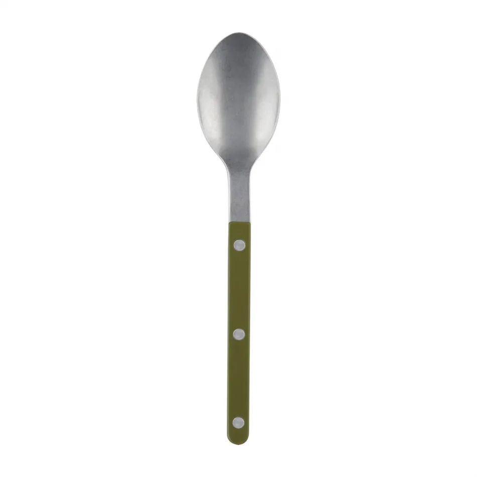 Bistrot Vintage Green Fern Soup Spoon 8.5"