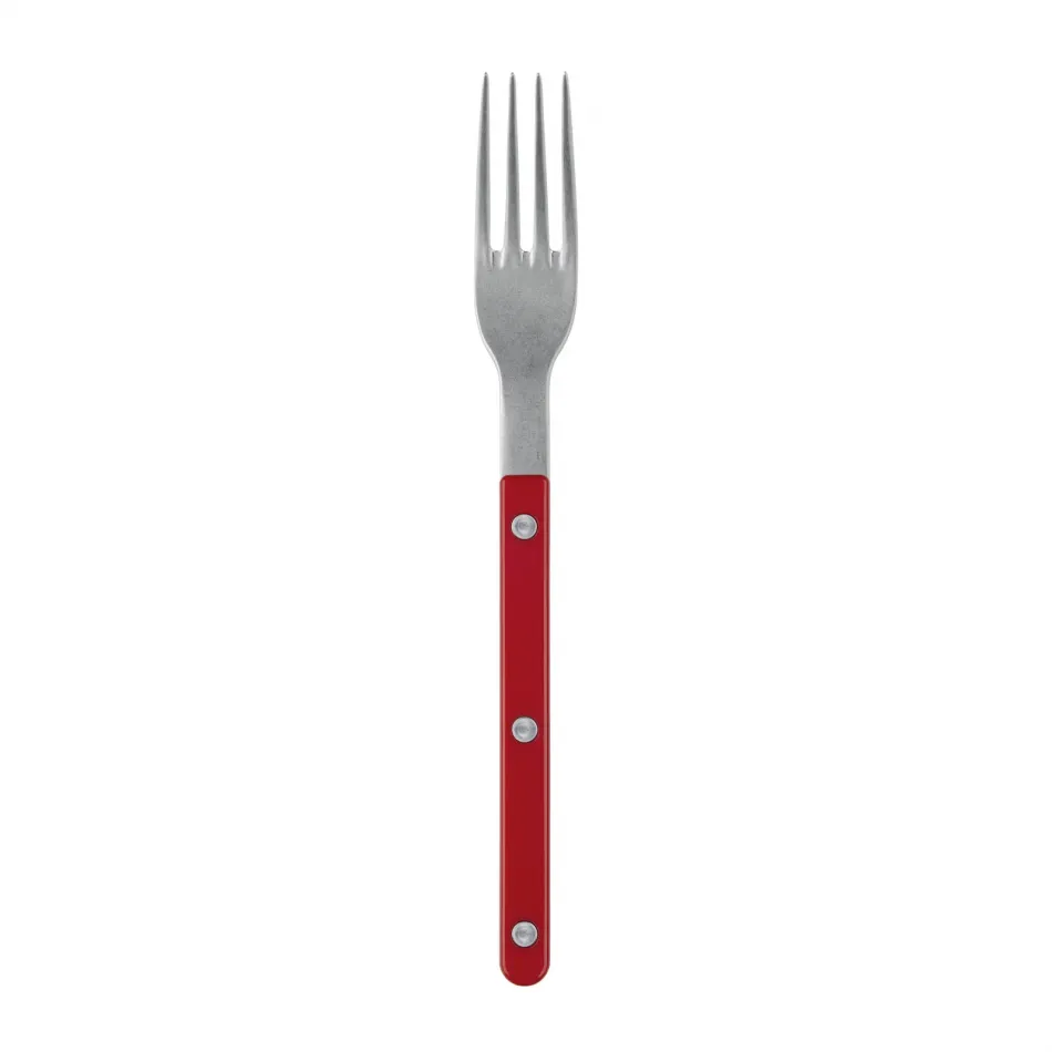 Bistrot Vintage Red Dinner Fork 8.5"