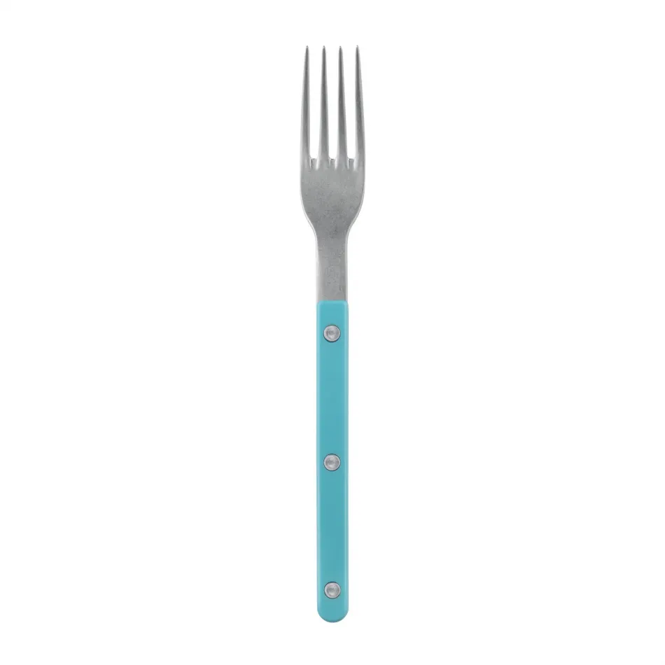 Bistrot Vintage Turquoise Dinner Fork 8.5"