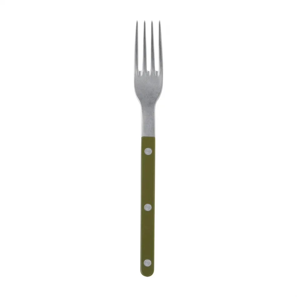 Bistrot Vintage Green Fern Dinner Fork 8.5"